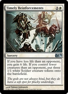 Timely Reinforcements Magic 2012